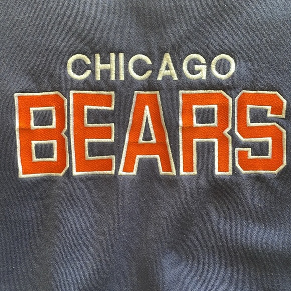 Vintage 90’s Chicago Bears embroidered stitched sweatshirt XL made in USA 🇺🇸 - Picture 2 of 6